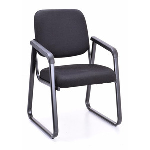 2708 GUEST CHAIR- BLACK 9106