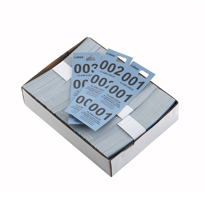 Winco CCK-5BL Blue (500 Pieces Per Box) (Qty Break = 10 Box) Coat Check