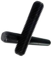 9/16" - 18 X 24" FULLY THREADED STRAIGHT ROD SAE J429 GR 8 PLAIN