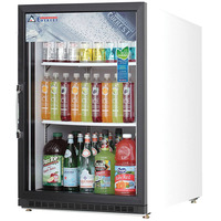Everest EMGR5 Countertop Merchandising Refrigerator 1 Glass Door, 115v, NSF - 5 cu. ft.