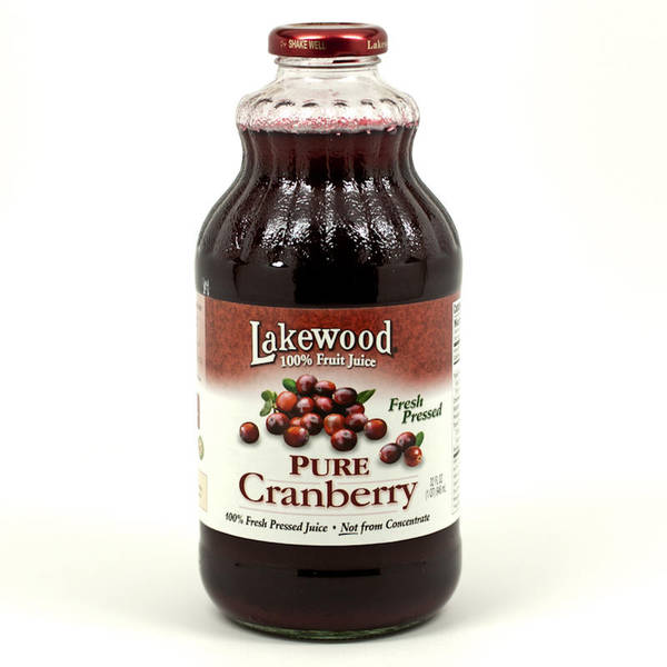 Country Life Natural Foods Cranberry Juice, Pure (Lakewood) 32oz