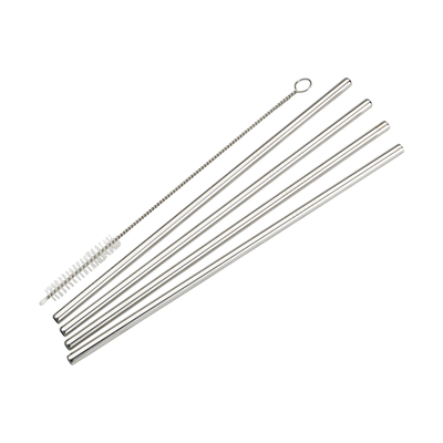 Winco SSTW-8S 5-Piece Drinking Straw Set