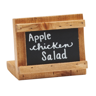 Cal-Mil 3489-23-99 3"W x 2"H write-on area Madera Write-On Chalkboard
