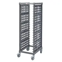Cambro UPR1826FP20 Ultimate (20) Pan End Load Full Size Sheet Pan Rack w/Plastic