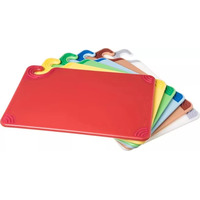 San Jamar CBG1218KC 12" x 18" Cutting Board Set of 6