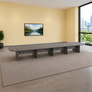 CLAAR7192N - 16ft. Arena Conference Table with Panel Base