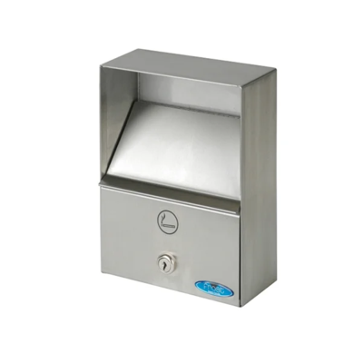 Smoking Receptacle - Outdoor Covered - 1 Litre - Stainless Steel