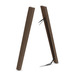 PLTECVARWLEG SINGLE POWER WOOD LEG- MODERN WALNUT