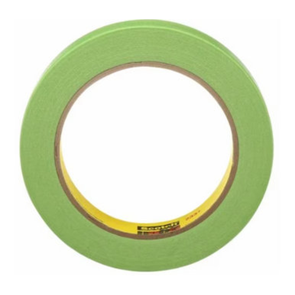 Scotch® Performance Masking Tape Green, (3/4") 18 mm x 55 m, 48/Case