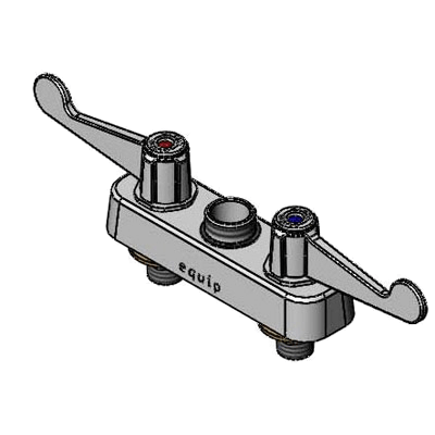 T&S Brass 5F-4CWX00 Equip Workboard Faucet 4" C/C Deck Mount