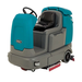New Tennant T12 Cylindrical Rider Scrubber with ec-H2O NanoClean - 360AH Wet Battery