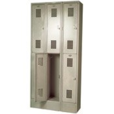 Win-Holt Double Tier, 3 Column Locker