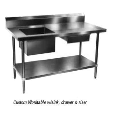 Duke Manufacturing 181SP Sink 20" X 20" X 14" Deep