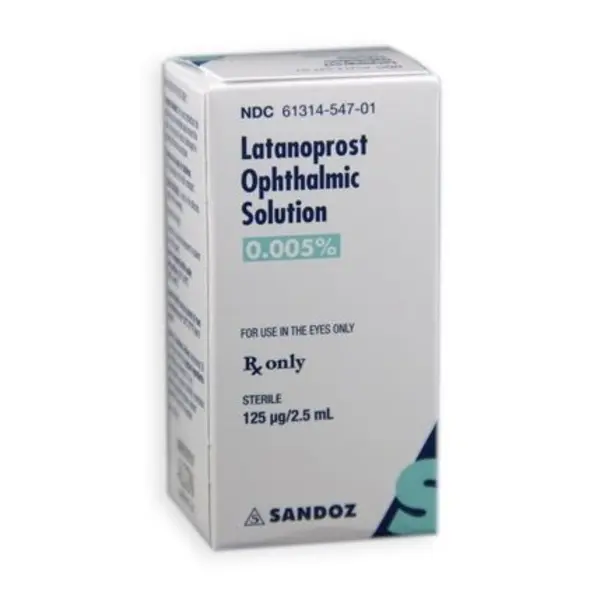 Latanoprost, Drops, 0.005%, 2.5 mL (1/ea) Drops NDC 61314054701