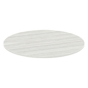 PLT48R - 48" ROUND TABLE TOP - Silver Birch