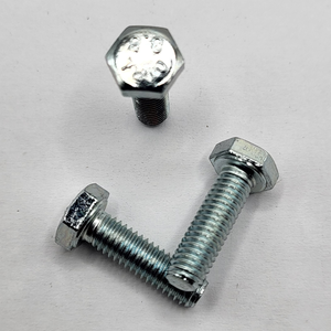 M6 - 1 X 20MM ISO 4017 FT HEX HEAD CAP SCREW 8.8 ZINC CLEAR