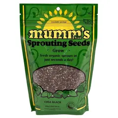Sprouting Black Chia