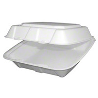 FSE 8x8x3, 1 Comp, WHT, U-Vent - Hinged Cont, Foam, 2/100/200, Plain-Regal, FS