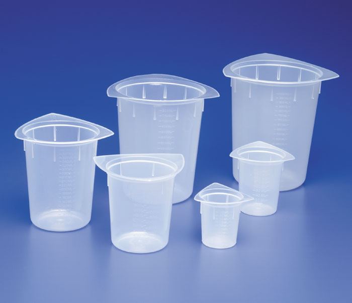 Disposable TriPour® Graduated Beakers