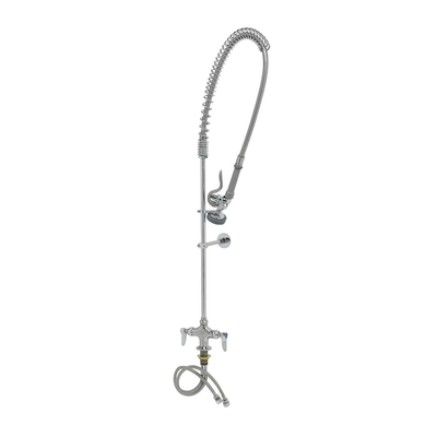 T&S Brass B-0113-CR-B EasyInstall Pre-Rinse Unit Spring Action Gooseneck