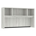 PL141OH 60" OPEN HUTCH- SILVER BIRCH