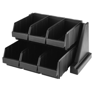 Cambro 6RS6131 Organizer Rack with 6 Bins