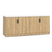PL113 35"W DOUBLE DOOR CABINET- ASPEN