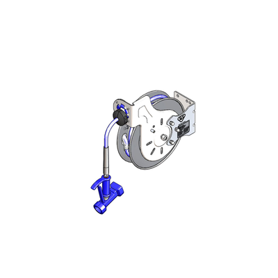 T&S Brass B-7232-05 Hose Reel System Open