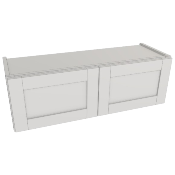 Metropolitan White Wall - 36 W X 12 H X 12 D