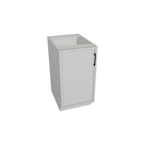 Fresno Pure White Box  Full Hight Base Kit - 18"W X 34 1/2”H X 24”D
