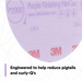 Hookit™ Purple Finishing Film Abrasive Disc 6" 2000 Grit, 50 discs per carton