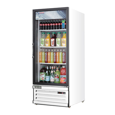 Everest EMGR10 Merchandising Refrigerator 1 Glass Door, 115v, NSF - 10 cu. ft.