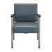 CHK32601 VITALITY MEDICAL CHAIR - Slate Blue, Silver Frame
