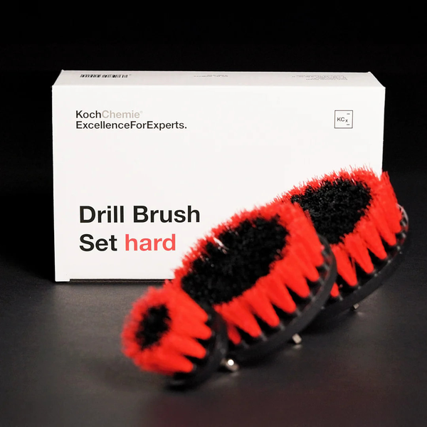 Drill Brush Set Hard