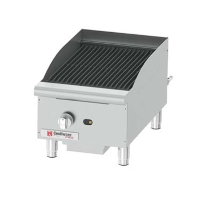 Grindmaster-Cecilware CCP15 15"W X 20"D Cooking Surface Countertop Gas Pro Charbroiler