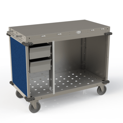 Cadco CBC-PHRX-L4 Mobile Demo/ Sampling Cart Medium