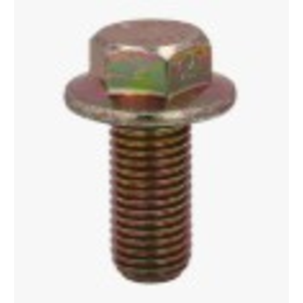 M16 - 2 X 30MM EN 1665 HEAVY HEX FLANGE SCREW 10.9 ZINC YELLOW