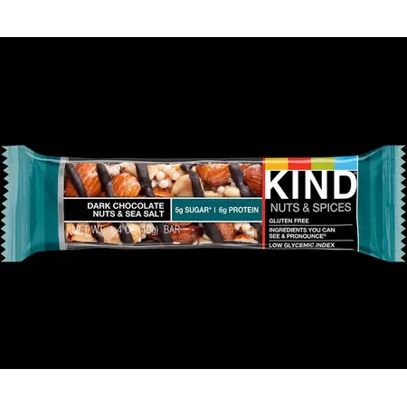 BAR DK CHOC/NUTS&SEA SALT | 12/1.4 OZ