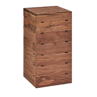 Cal-Mil 3627-78 9"W x 9"D x 18"H Mid-Century Crate Riser