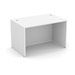 PL121 30"D x 48"W DESK SHELL- White