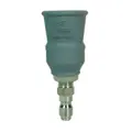 MTM Hydro Gray NHS45 Nozzle with Guard, Size 2.5, 40° Spray Pattern, 1/4" SS Plug