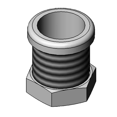 T&S Brass B-KFD Deck Flange