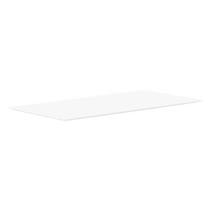 PLBE3060 30X60 BEVEL EDGE RECTANGULAR TOP - White