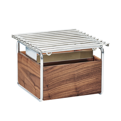 Cal-Mil 3711-49 12"W x 12"D x 7-1/4"H Mid-Century Chafer Alternative