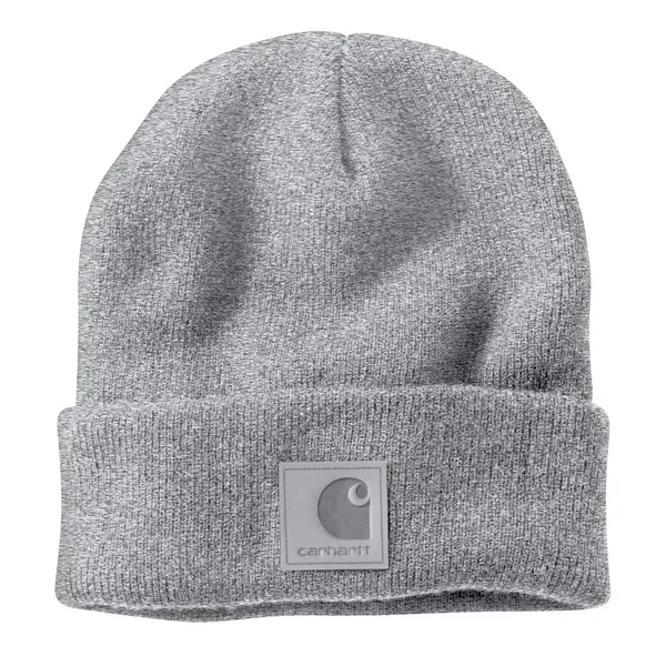 CARHARTT 101070 - Black Label Watch Cap - Heather Grey
