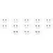 Original COL'R'TAB® Numeric 11830 Label Rolls