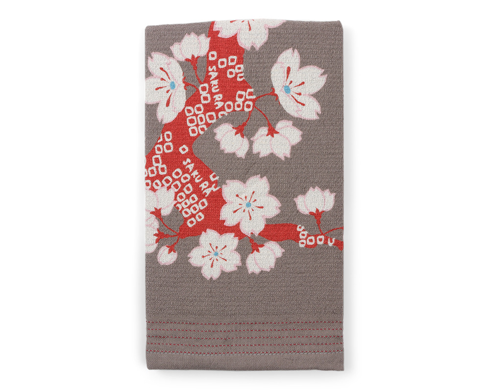 Tea Towel - Cherry Blossoms