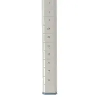 MetroMax MQ63UPE Mobile-Ready Industrial Shelving Post, Epoxy Coated Steel, 63