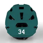 1 Color Custom Font Die Cut Number Decals - Lacrosse