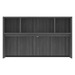 PL141OH 60" OPEN HUTCH - COASTAL GRAY